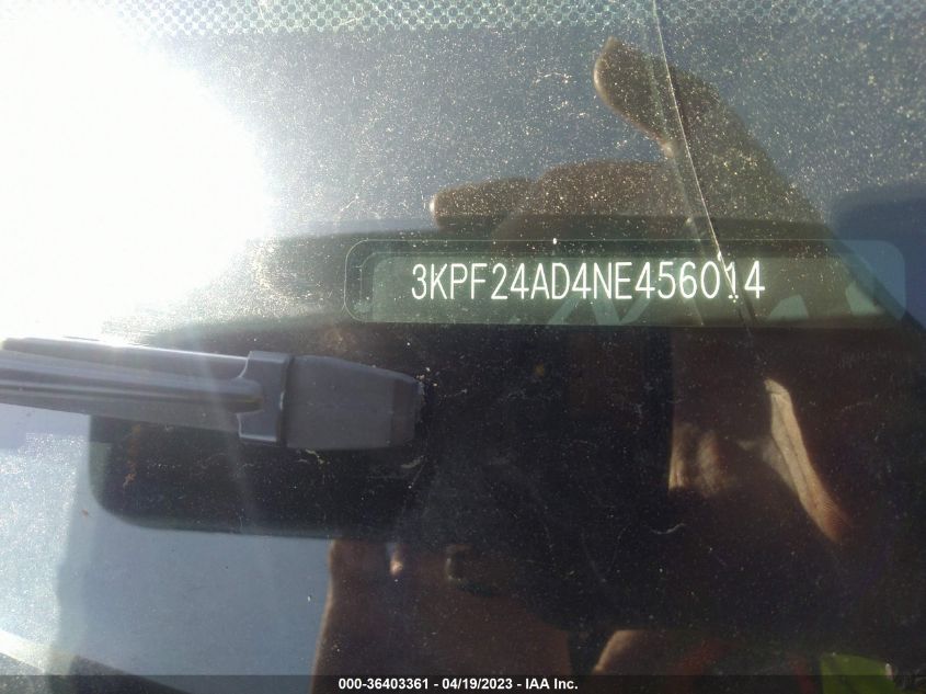2022 KIA FORTE LXS - 3KPF24AD4NE456014