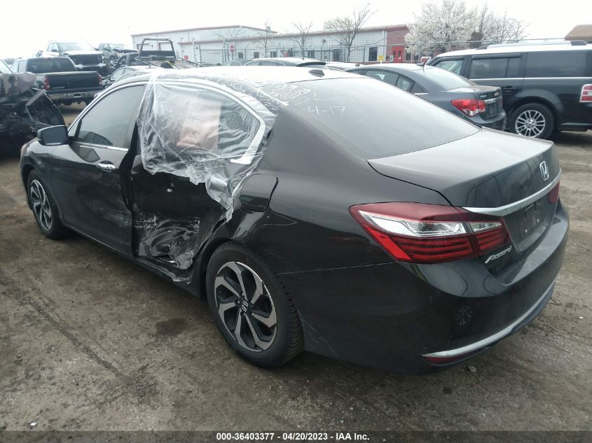 2017 HONDA ACCORD SEDAN EX-L - 1HGCR2F95HA243220