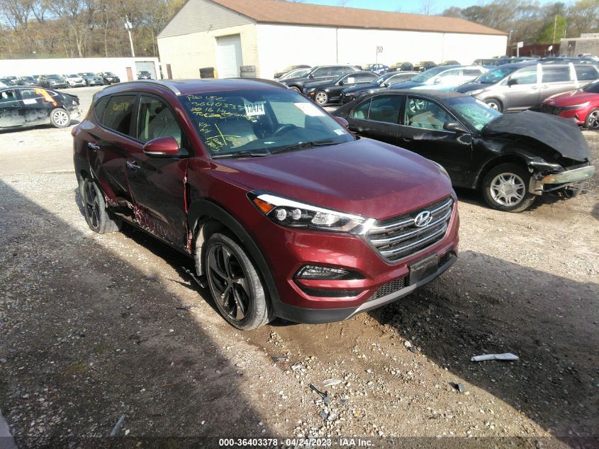 2016 HYUNDAI TUCSON LIMITED - KM8J3CA23GU048670