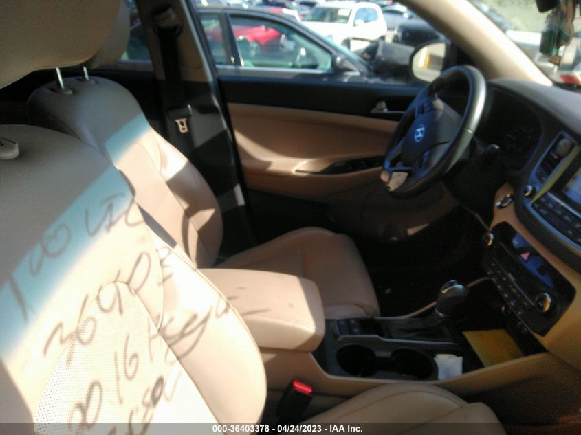 2016 HYUNDAI TUCSON LIMITED - KM8J3CA23GU048670