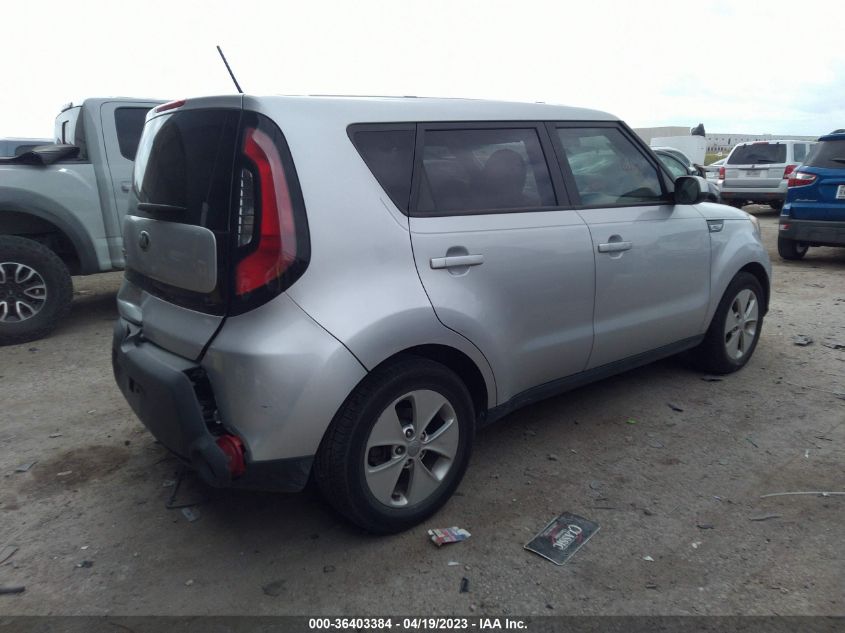 2015 KIA SOUL BASE - KNDJN2A25F7775993