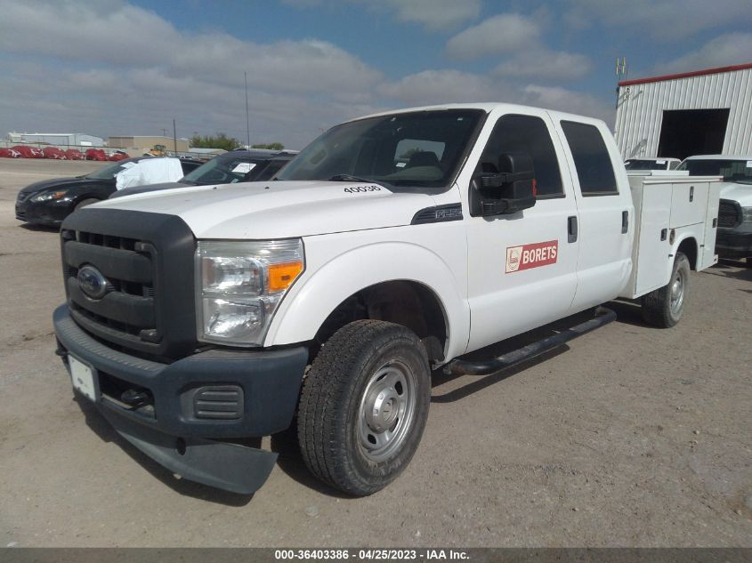 2015 FORD SUPER DUTY F-250 SRW LARIAT/PLATINUM - 1FT7W2B66FEA46129