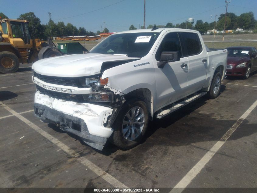 2022 CHEVROLET SILVERADO 1500 LTD CUSTOM - 1GCPYBEK1NZ167774