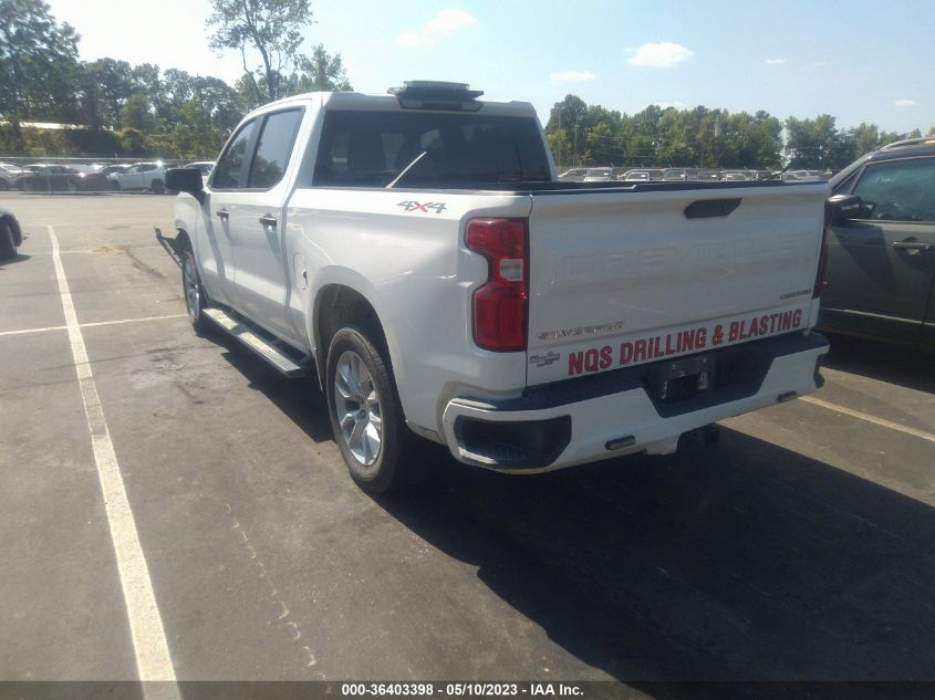 2022 CHEVROLET SILVERADO 1500 LTD CUSTOM - 1GCPYBEK1NZ167774