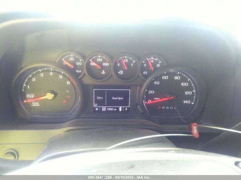 2022 CHEVROLET SILVERADO 1500 LTD CUSTOM - 1GCPYBEK1NZ167774