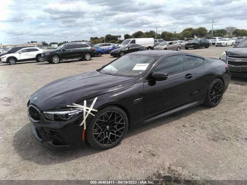 2020 BMW M8 COMPETITION - WBSAE0C02LBM08387