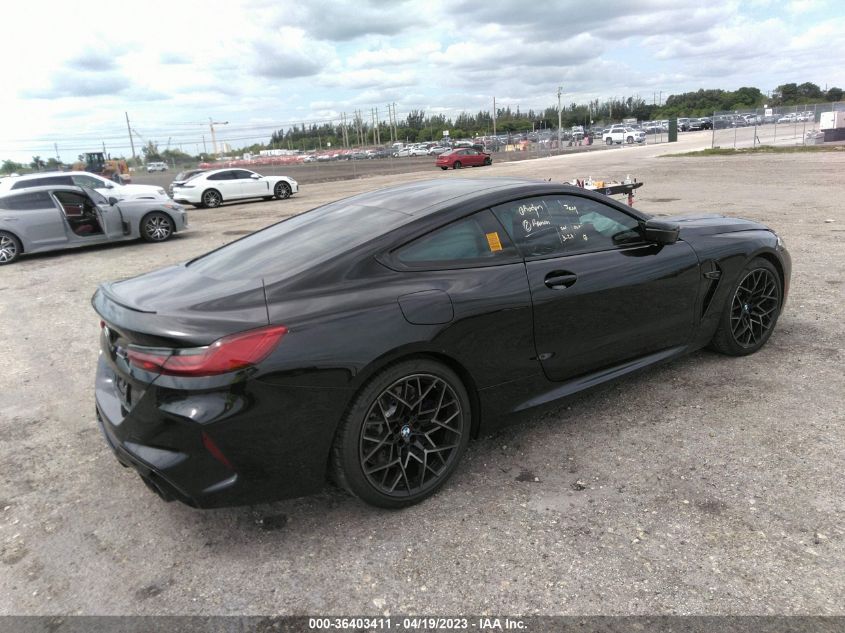 2020 BMW M8 COMPETITION - WBSAE0C02LBM08387