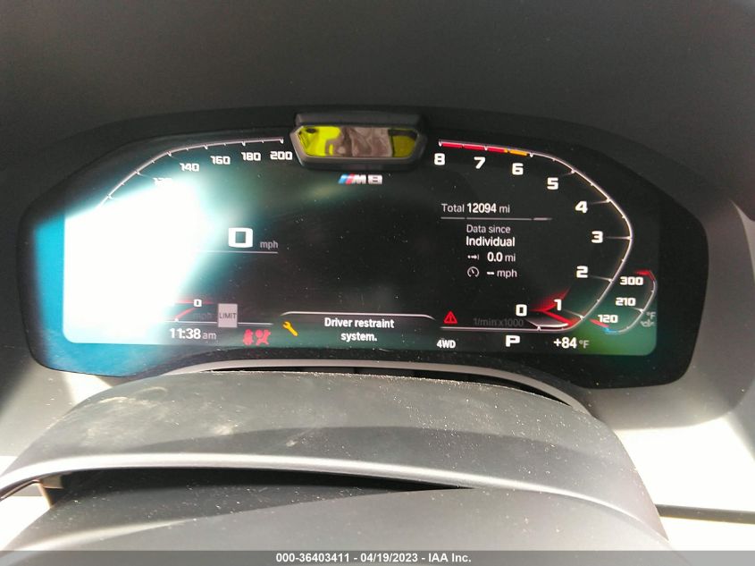 2020 BMW M8 COMPETITION - WBSAE0C02LBM08387