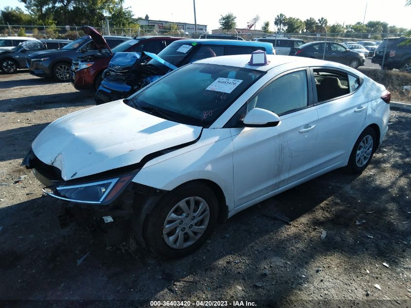 2019 HYUNDAI ELANTRA SE - 5NPD74LF9KH492523