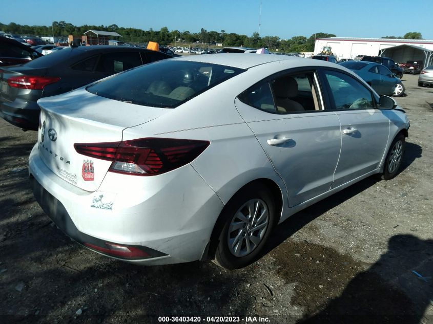 2019 HYUNDAI ELANTRA SE - 5NPD74LF9KH492523