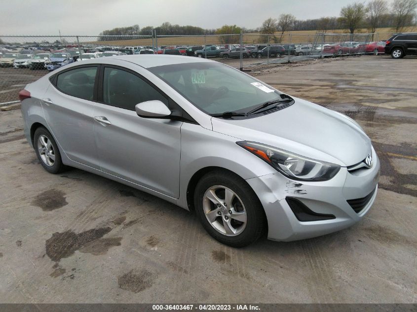 2014 HYUNDAI ELANTRA SE - 5NPDH4AE1EH517202