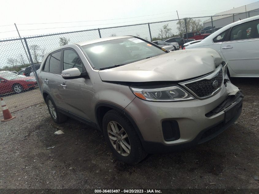 2014 KIA SORENTO LX - 5XYKT3A64EG481814