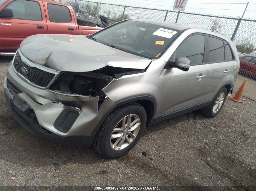 2014 KIA SORENTO LX - 5XYKT3A64EG481814