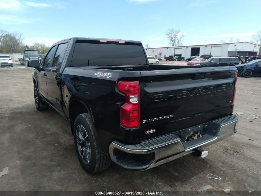 2022 CHEVROLET SILVERADO 1500 LTD LT 3GCPYJEK2NG173044
