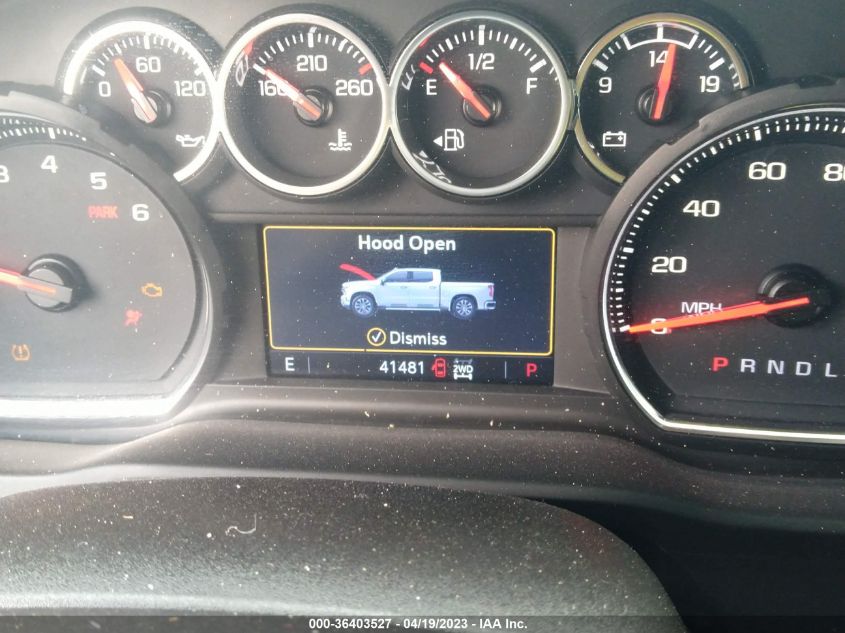 2022 CHEVROLET SILVERADO 1500 LTD LT 3GCPYJEK2NG173044