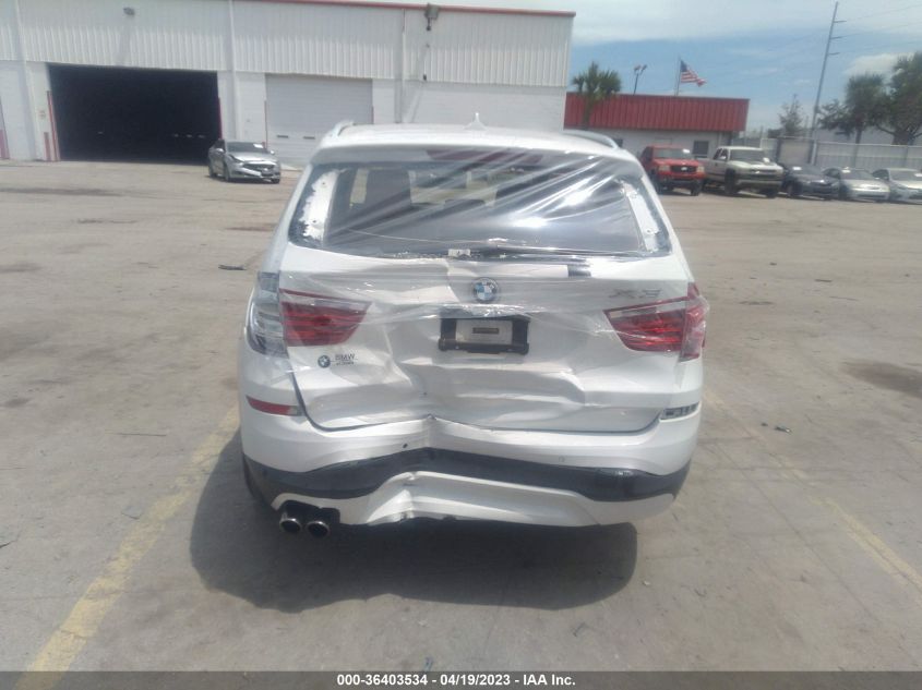 2016 BMW X3 SDRIVE28I - 5UXWZ7C52G0R31530