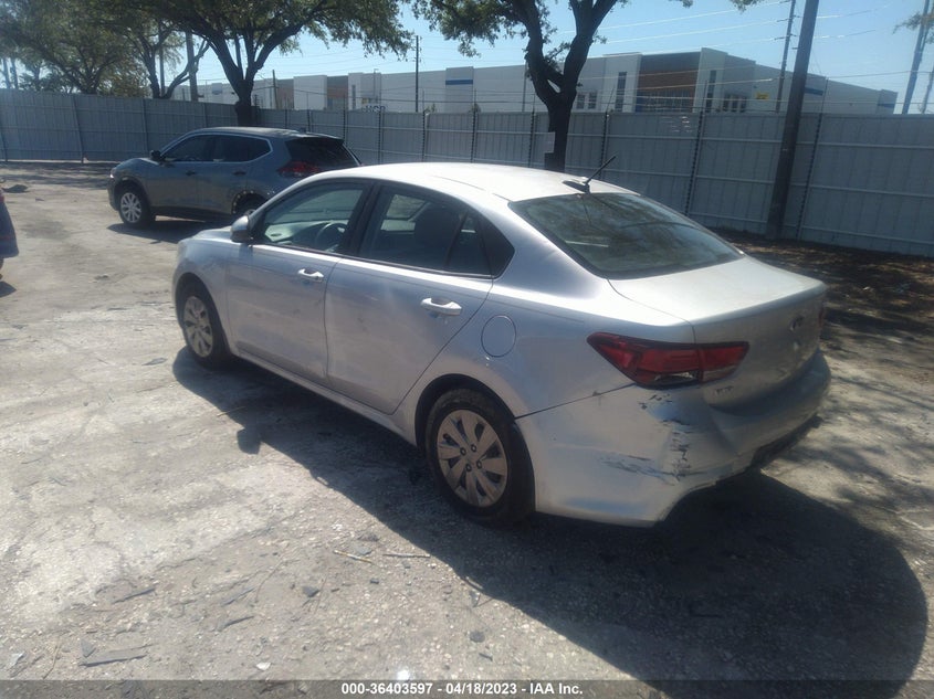 VIN 3KPA24AD7LE296704 2020 KIA RIO LX