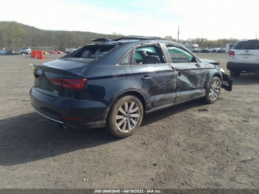 2017 AUDI A3 SEDAN PREMIUM - WAUB8GFF3H1043840