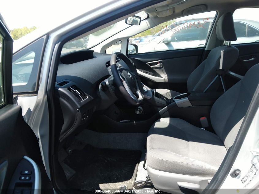 2014 TOYOTA PRIUS FOUR/FIVE/THREE/ONE/TWO - JTDKN3DU1E0384581