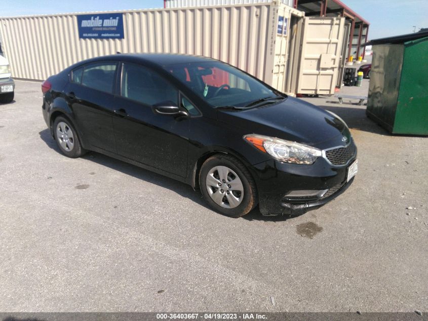 2015 KIA FORTE LX - KNAFK4A60F5367472