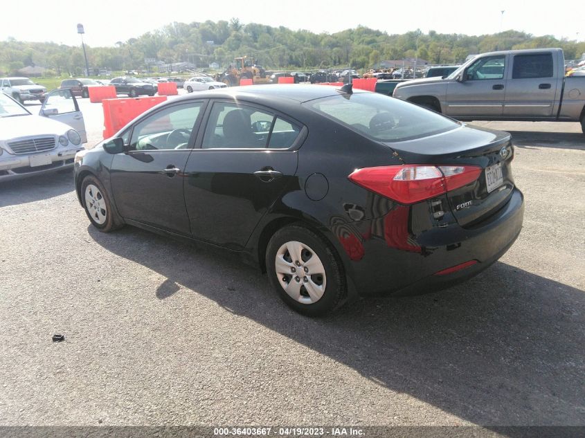 2015 KIA FORTE LX - KNAFK4A60F5367472