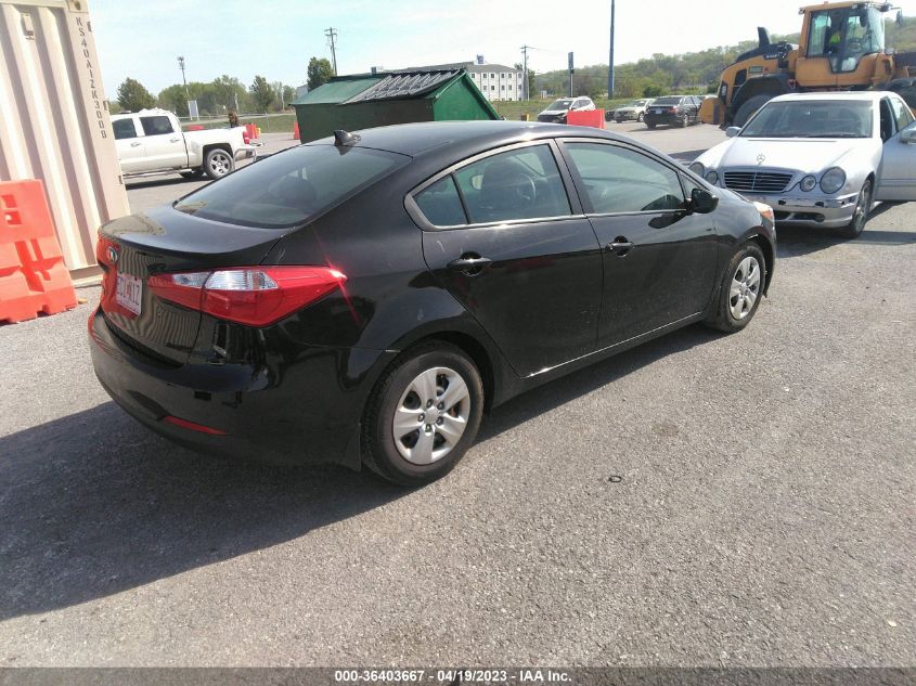 2015 KIA FORTE LX - KNAFK4A60F5367472