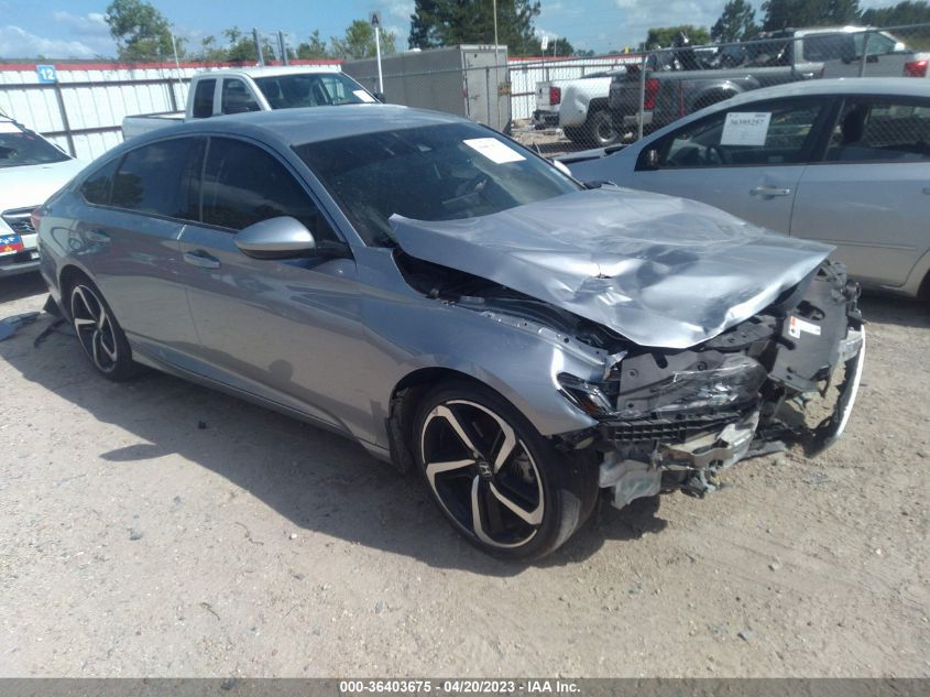 2020 HONDA ACCORD SEDAN SPORT - 1HGCV1F37LA111277