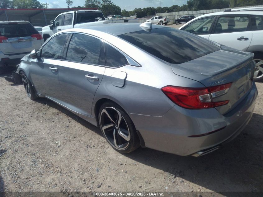 2020 HONDA ACCORD SEDAN SPORT - 1HGCV1F37LA111277