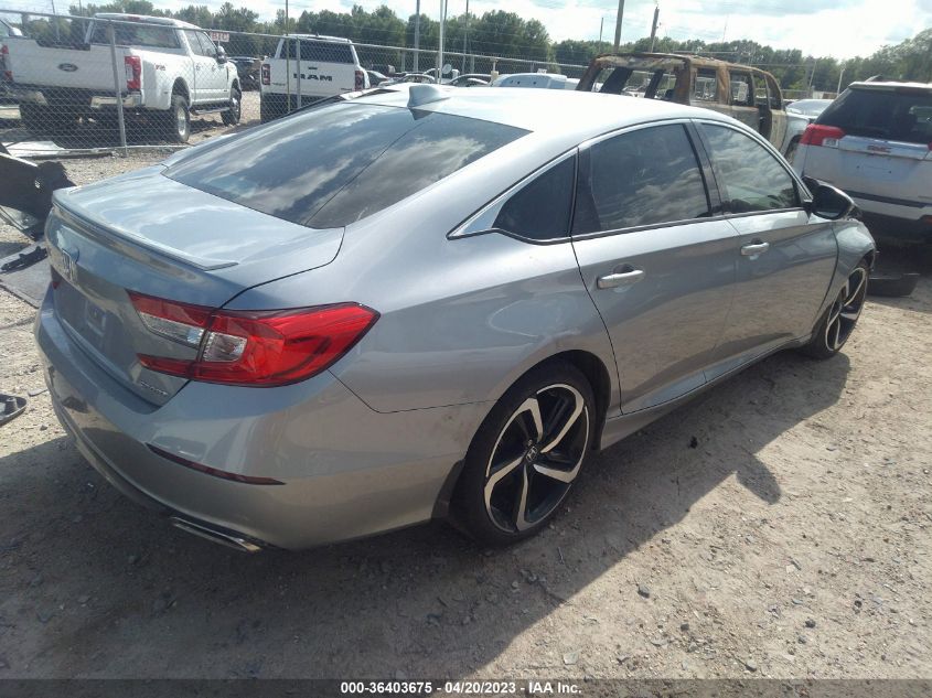 2020 HONDA ACCORD SEDAN SPORT - 1HGCV1F37LA111277