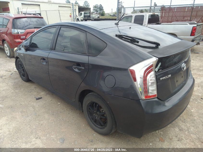 2014 TOYOTA PRIUS FOUR/FIVE/THREE/ONE/TWO - JTDKN3DU3E1741737