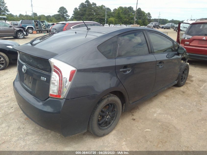 2014 TOYOTA PRIUS FOUR/FIVE/THREE/ONE/TWO - JTDKN3DU3E1741737