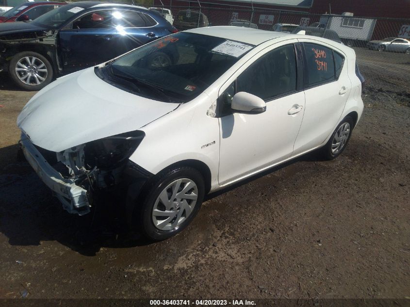 2015 TOYOTA PRIUS C ONE/TWO/THREE/FOUR - JTDKDTB33F1106919