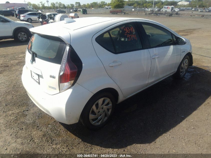 2015 TOYOTA PRIUS C ONE/TWO/THREE/FOUR - JTDKDTB33F1106919