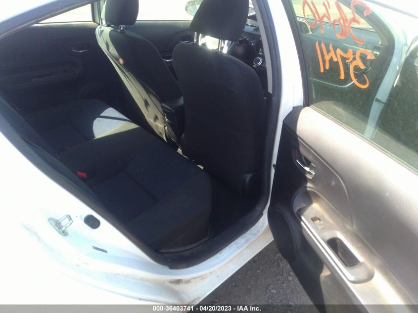 2015 TOYOTA PRIUS C ONE/TWO/THREE/FOUR - JTDKDTB33F1106919