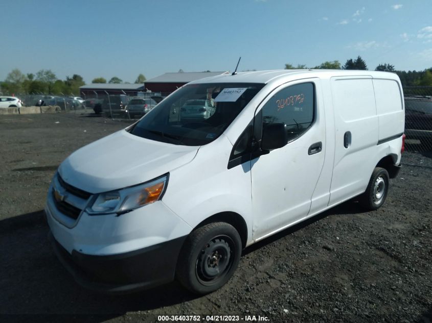 2015 CHEVROLET CITY EXPRESS CARGO VAN LS - 3N63M0YN3FK708386