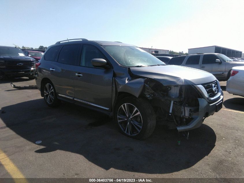 2017 NISSAN PATHFINDER PLATINUM - 5N1DR2MM0HC910740