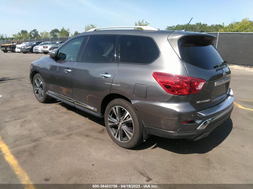 2017 NISSAN PATHFINDER PLATINUM - 5N1DR2MM0HC910740