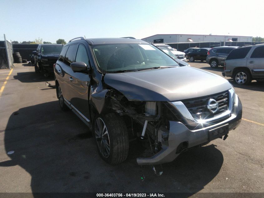 2017 NISSAN PATHFINDER PLATINUM - 5N1DR2MM0HC910740