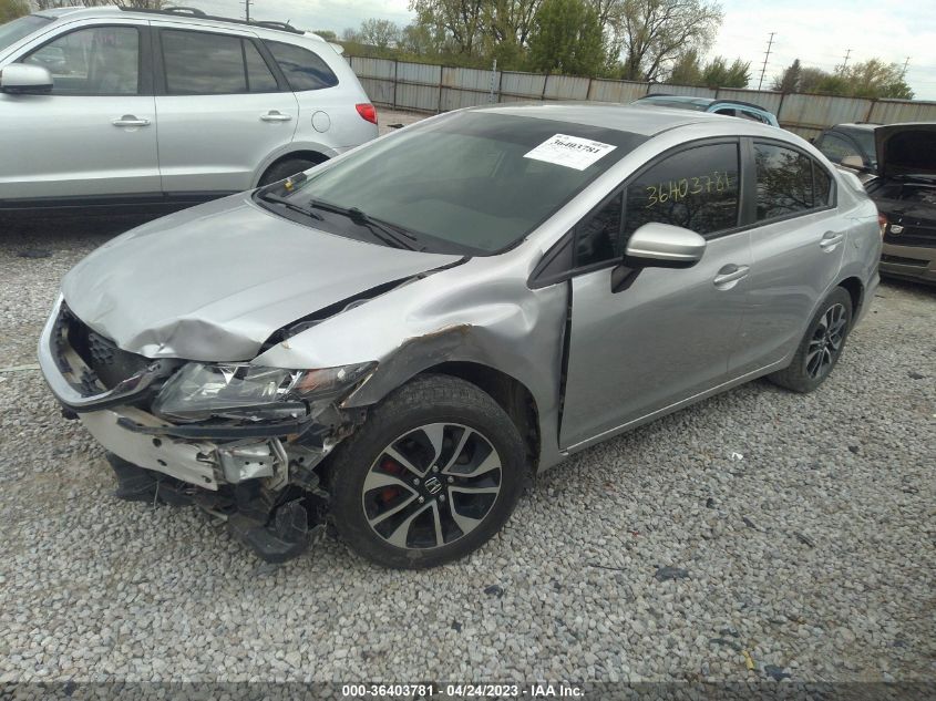 2014 HONDA CIVIC SEDAN LX - 19XFB2F56EE069048