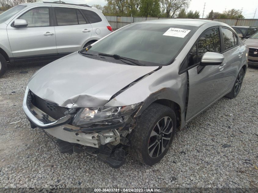 2014 HONDA CIVIC SEDAN LX - 19XFB2F56EE069048