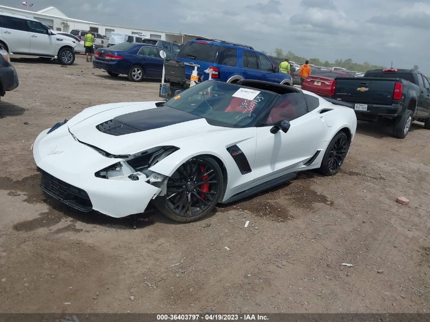 2017 CHEVROLET CORVETTE Z06 1LZ - 1G1YP2D64H5601766