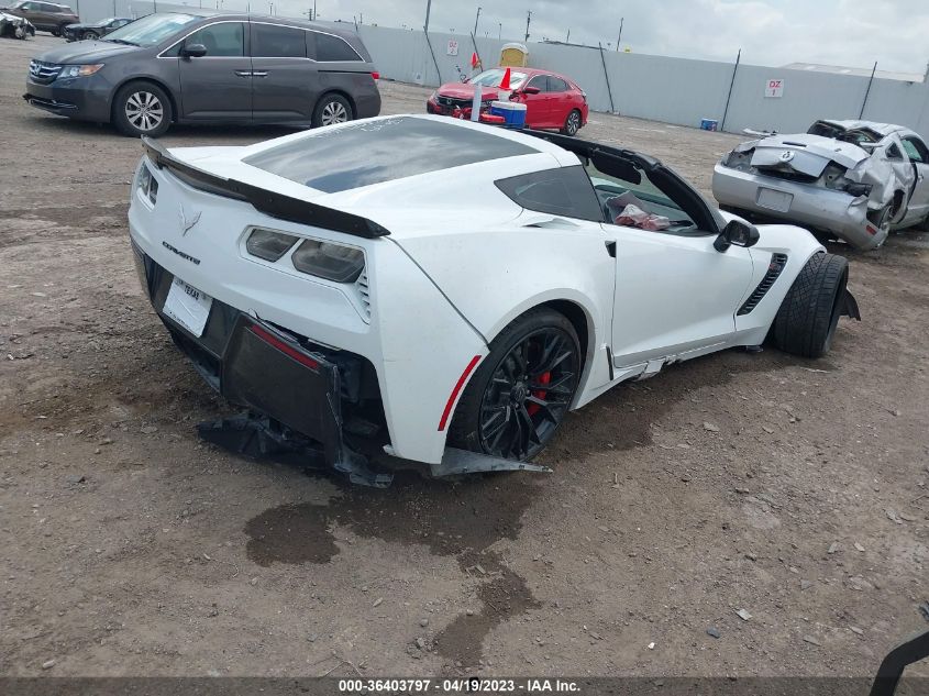 2017 CHEVROLET CORVETTE Z06 1LZ - 1G1YP2D64H5601766