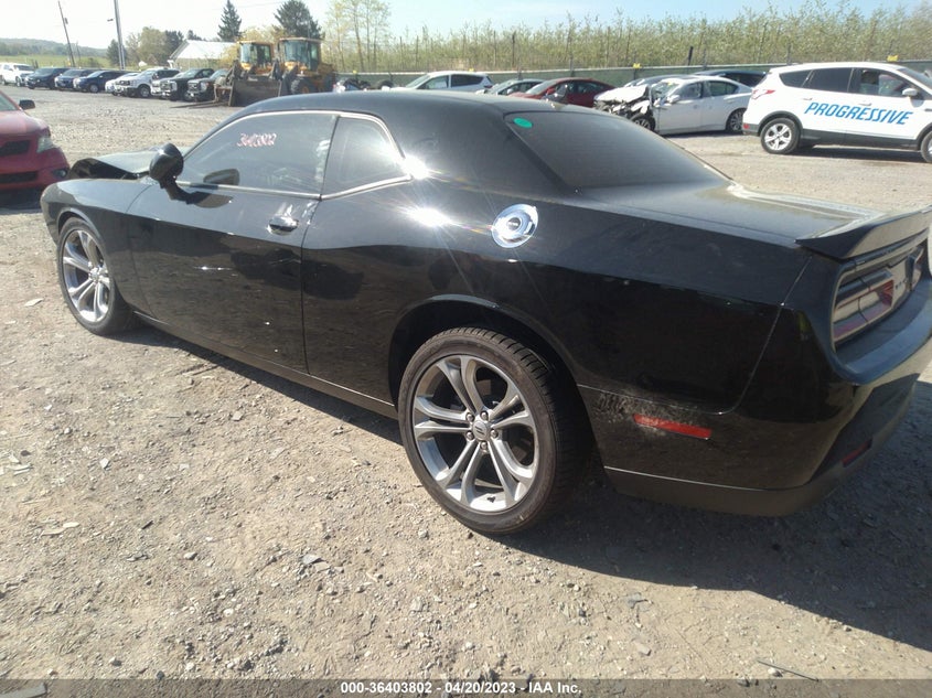 VIN 2C3CDZJG3MH661206 2021 DODGE CHALLENGER GT