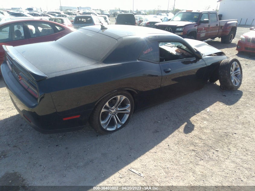 VIN 2C3CDZJG3MH661206 2021 DODGE CHALLENGER GT