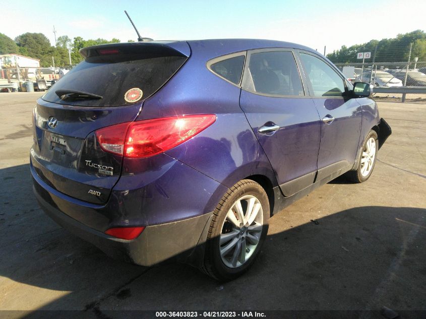2013 HYUNDAI TUCSON LIMITED - KM8JUCAC5DU606438