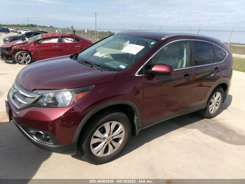 2014 HONDA CR-V EX-L - 5J6RM4H74EL003200