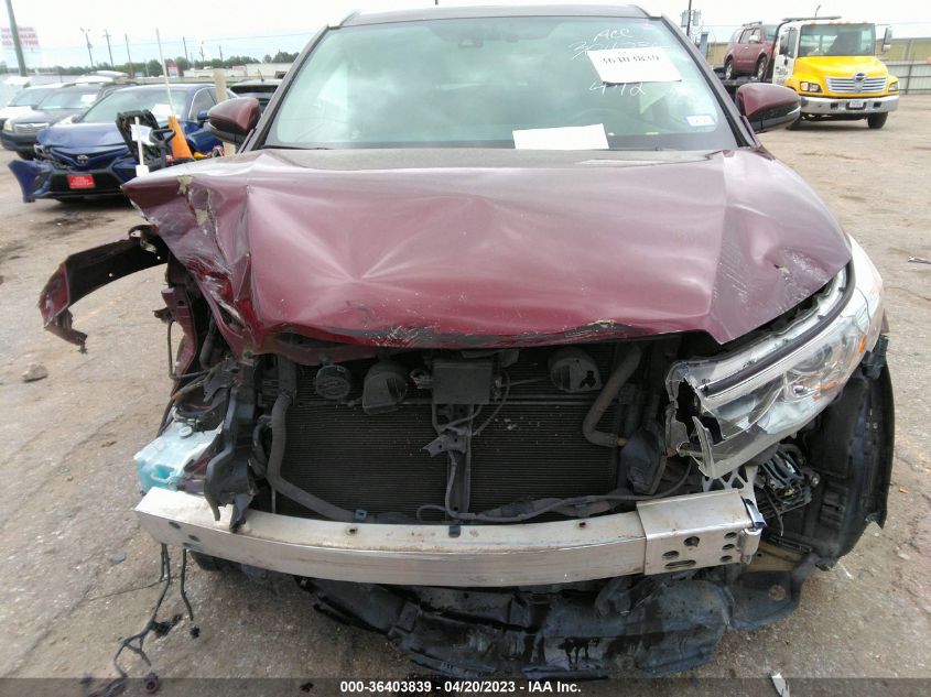 2015 TOYOTA HIGHLANDER HYBRID LIMITED - 5TDDCRFH9FS008954