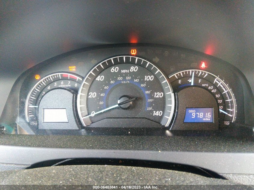 2013 TOYOTA CAMRY L/LE/SE/XLE - 4T4BF1FK4DR308004