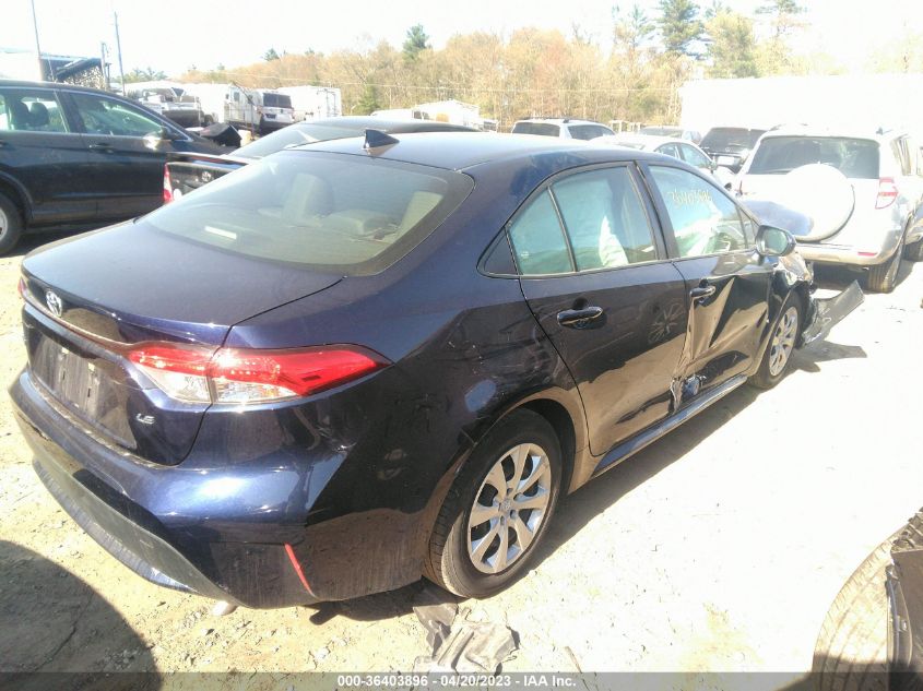 2021 TOYOTA COROLLA LE - JTDEPMAE7MJ159472