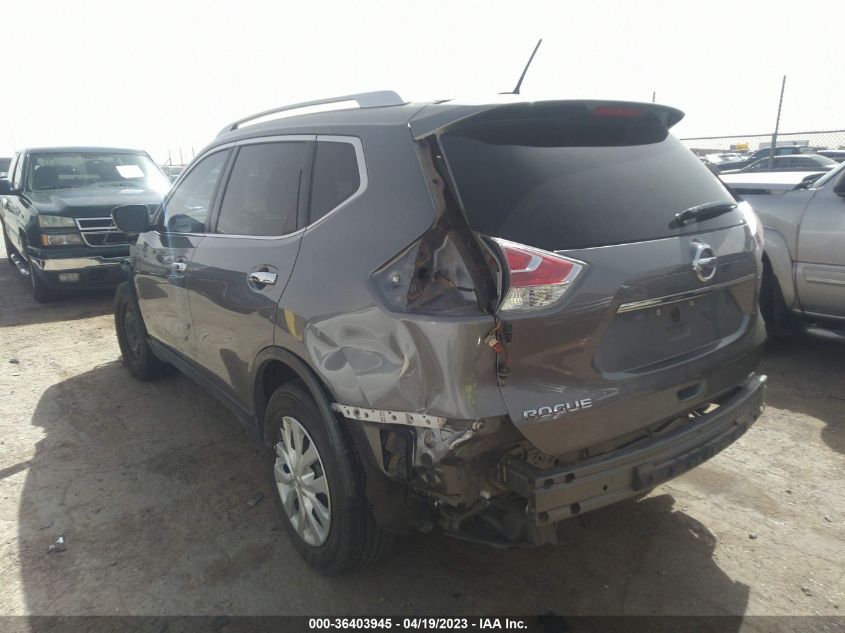 2016 NISSAN ROGUE S - KNMAT2MT5GP718477